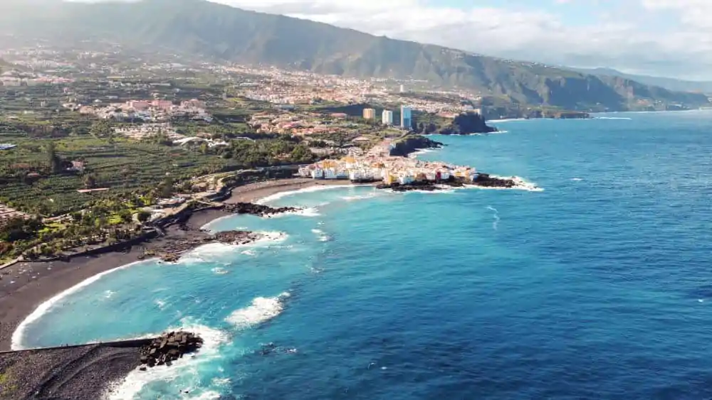 porto de la cruz nelle isole canarie di tenerife