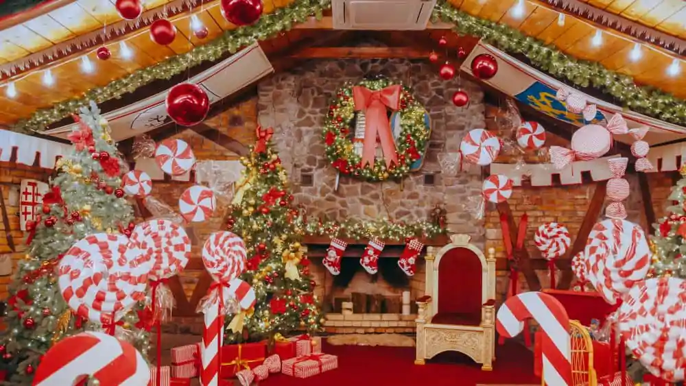 santa claus village rovaniemi festività di fine anno